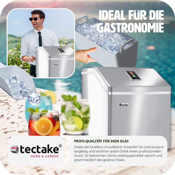 Actual product image tectake Ice cube machine (CH plug)