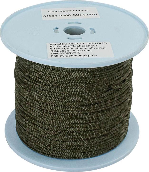 Image du produit Dönges Corde en polyamide, 3 mm, 300 m, vert olive (300 m)