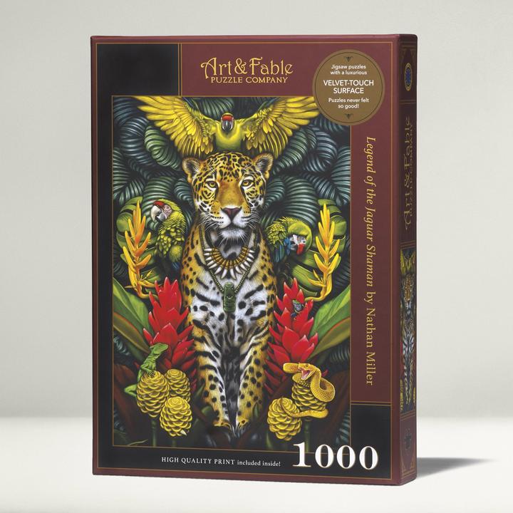 Produktbild - Puzzle 1000 pieces Legend of the Jaguar Shaman (1000 Teile)