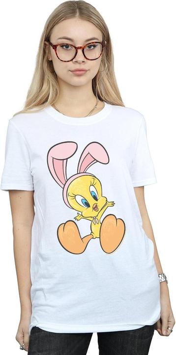 Immagine prodotto Looney Tunes Tweety Pie Bunny Ears Maglietta Ampia Donna (XL)