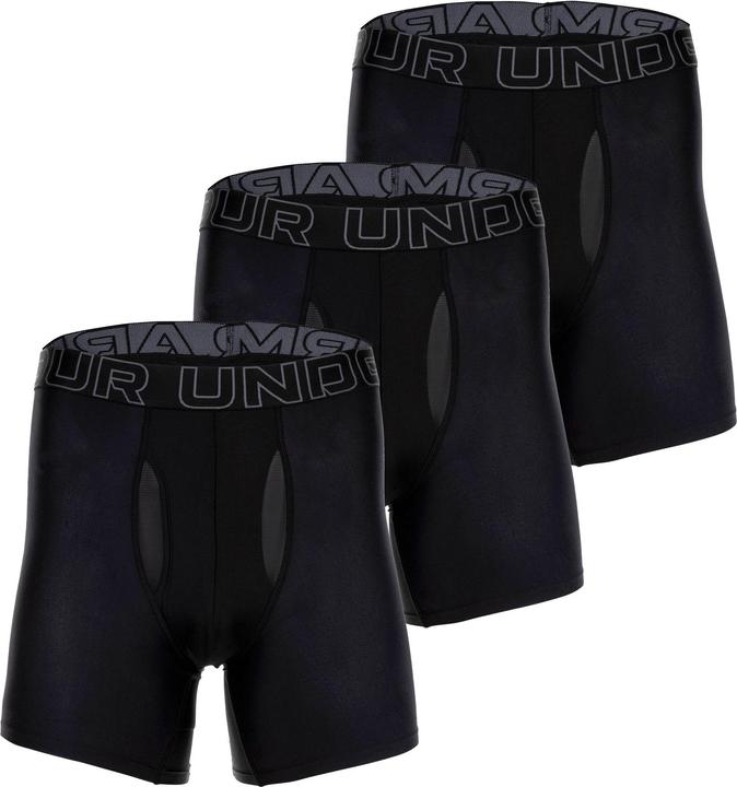 Under Armour Boxershort Sportlich Figurbetont UA PERFORMANCE TECH - SOLID 6 IN 3PK