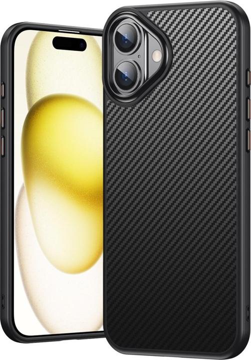 Actual product image Ueli Express MagSafe Carbon Fibre Optics Case (Apple iPhone 16)