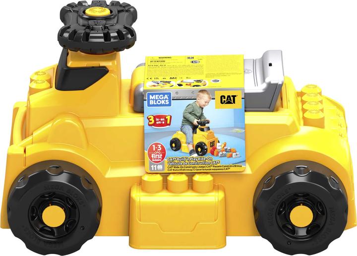 Produktbild Mega Bloks CAT Build n Play Rutschauto mit Blöcken