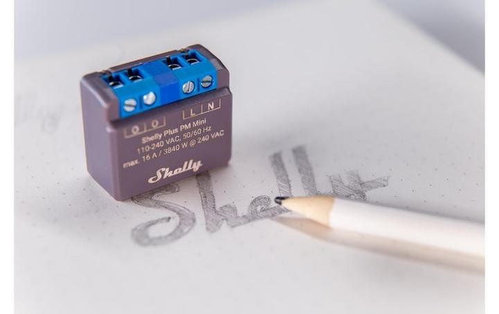 Actual product image Shelly Plus PM Mini