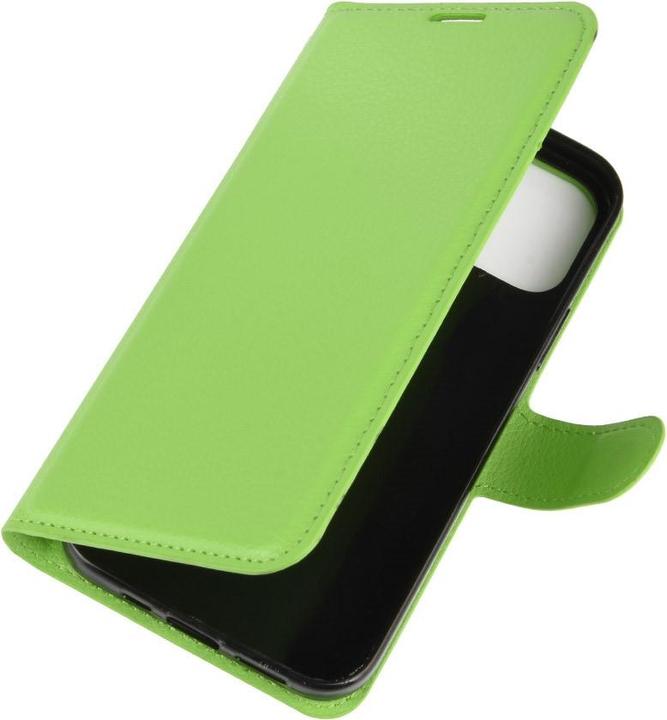 Produktbild Cover-Discount iPhone 12 / 12 Pro - Leder Etui Hülle grün (Apple iPhone 12 Pro, Apple iPhone 12)
