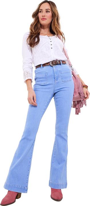 Actual product image Joe Browns Wide-Leg Patch Pocket Jeans (44)