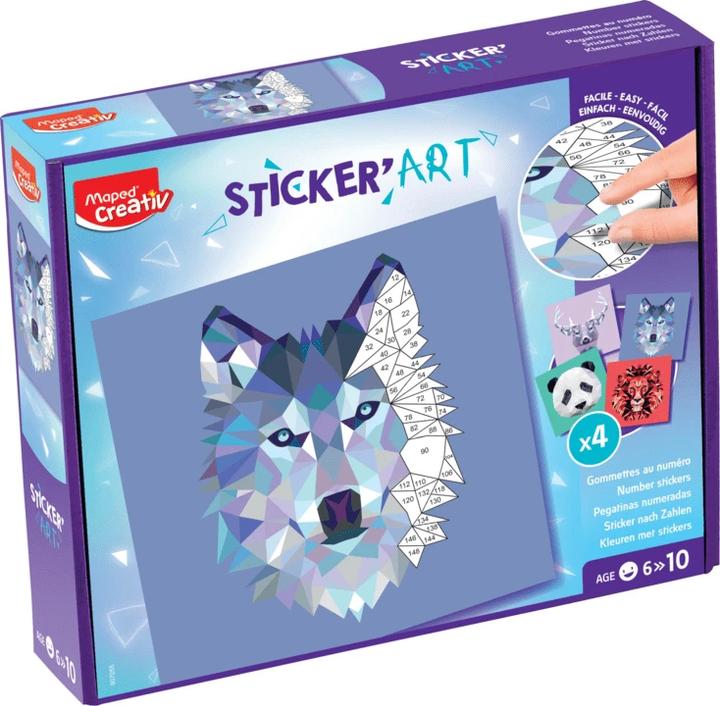 Produktbild Maped Creativ Kleben nach Zahlen STICKER'ART