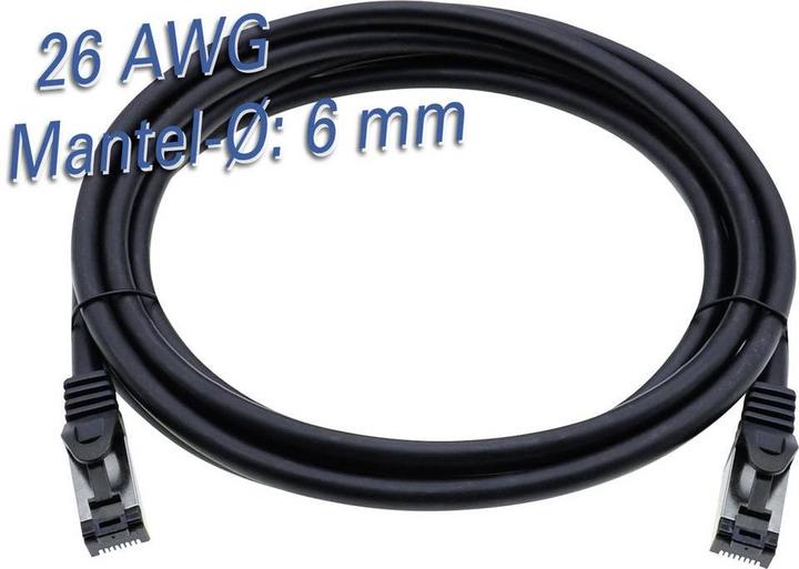 Produktbild Maxtrack Cat 8.1 Patch Kabel (S/FTP, CAT8.1, 15 m)