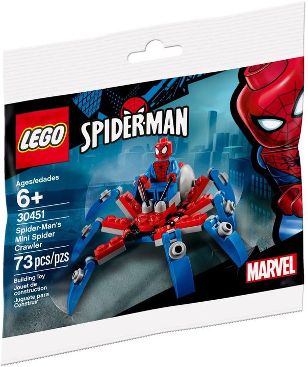 Actual product image LEGO Marvel Super Heroes Spider-Man's Mini Spider Crawler (30451, LEGO Marvel)
