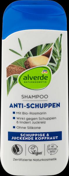 dm alverde Anti-Schuppen Bio-Paranuss Bio-Rosmarin (200 ml, Liquid shampoo)