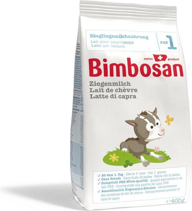 Immagine prodotto Bimbosan Latte di capra 1 (400 g, dalla nascita)