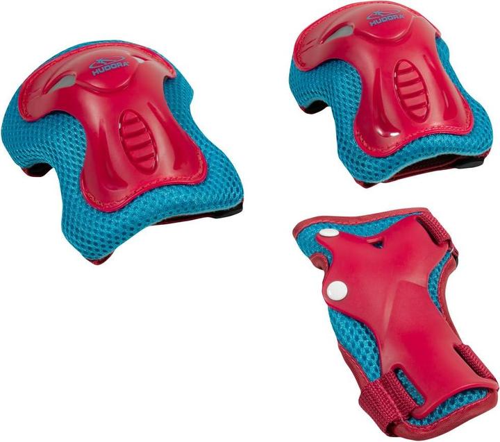 Hudora Set (S, Knee pad, Elbow protectors, Wrist protectors, 6 pieces)