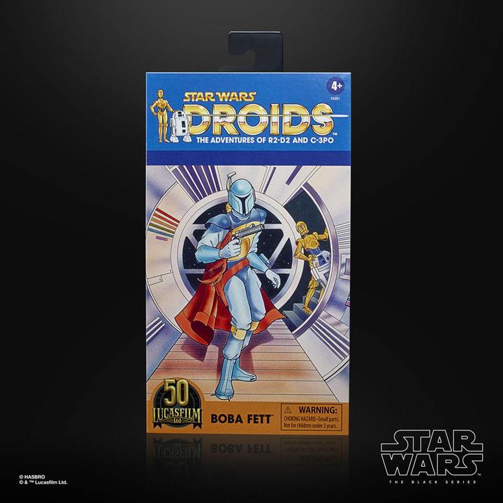 Actual product image Hasbro Star Wars: Droids Black Series Action Figure 2021 Boba Fett