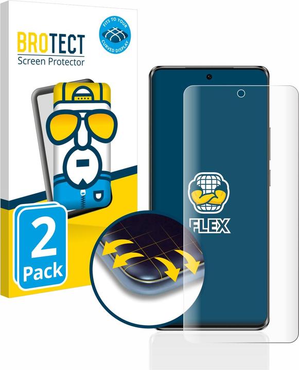Actual product image BROTECT Full-Cover Protector (2 Piece, OPPO Reno 10)