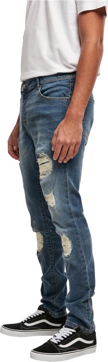 Actual product image Urban Classics Heavy Destroyed Slim Fit Jeans - 16475 (W29/L32)