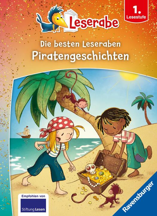Productafbeelding Ravensburger Die besten Piratengeschichten für Erstleser - Leserabe ab 1. Klasse - Erstlesebuch für Kinder ab 6 (Duits, Daniel Sohr, Anja Kiel, Patrick Fix, 2024)