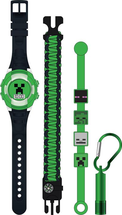 Produktbild Accutime Set Minecraft (Digitaluhr, Geschenkset, 39 mm)