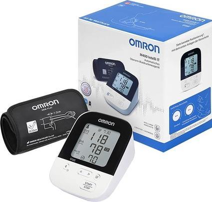 Omron M400 Intelli IT fully automatic upper arm blood pressure monitor with Intelli-Wrap cuff (Blood pressure monitor upper arm)