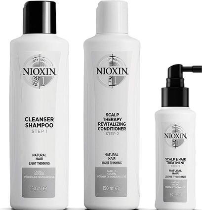 Produktbild Nioxin 3-teiliges System 1 Natürliches Haar mit leichter Ausdünnung Haarkur 3er Set (Haarpflege set)
