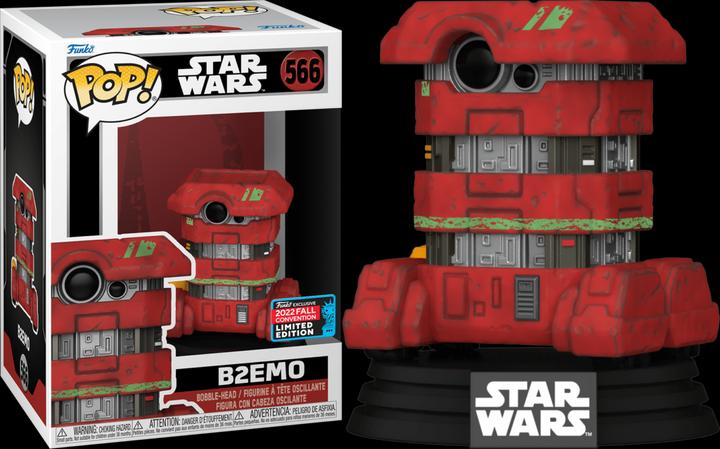 Actual product image Funko POP! Star Wars Andor : B2EMO (566) EXM