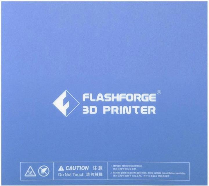 Actual product image FlashForge Print bed foil Suitable for: Guider II, Guider IIS (Printing bed)