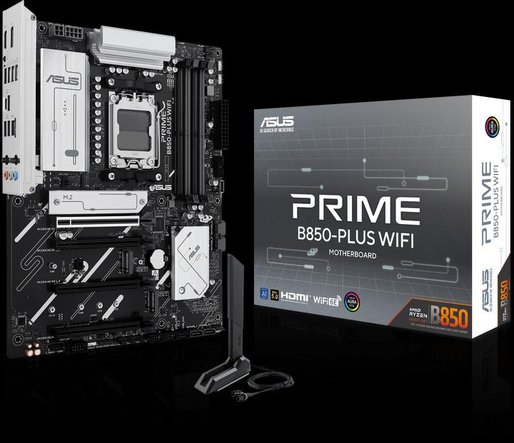 Productafbeelding ASUS PRIME B850-PLUS WIFI (AM5, AMD B850, ATX)