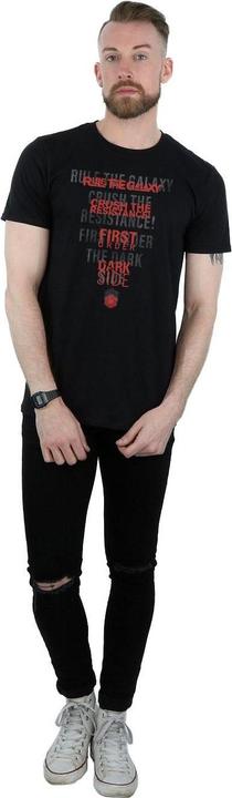 Actual product image Star Wars Mens The Last Jedi Dark Side Echo T-Shirt (XXL)