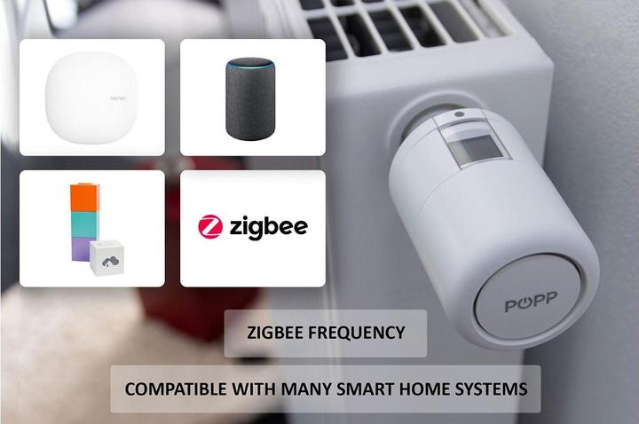 Actual product image Popp Smart Thermostat (Zigbee)