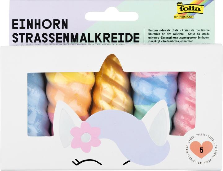 Folia Unicorno (Multicolore, 5 x)