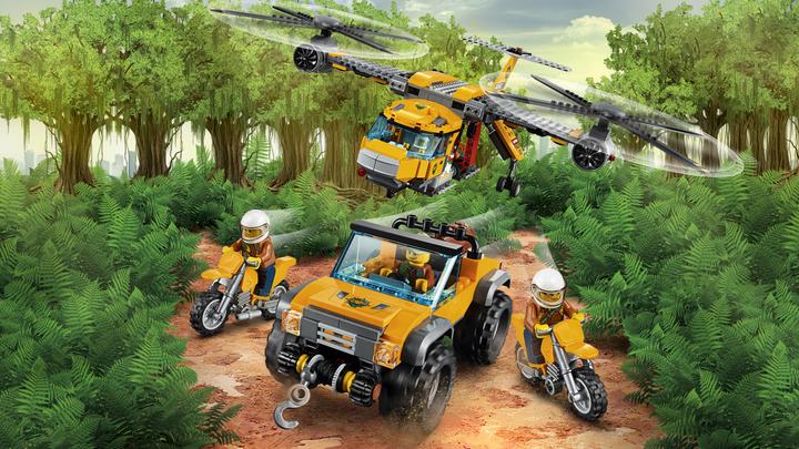 Image du produit LEGO Hélicoptère Jungle Air Drop (60162, LEGO City)