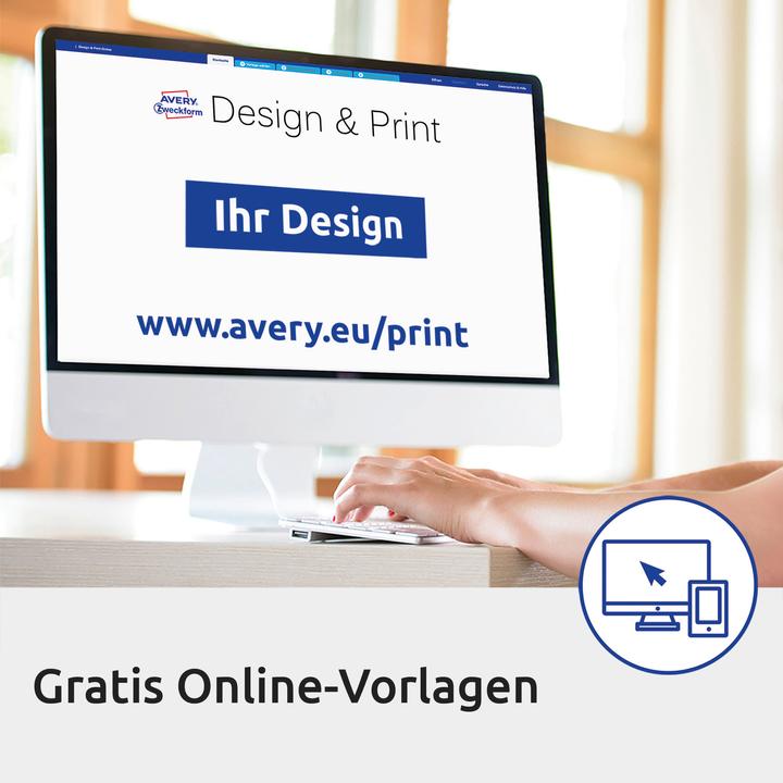 Actual product image Avery Versandetiketten blickdicht