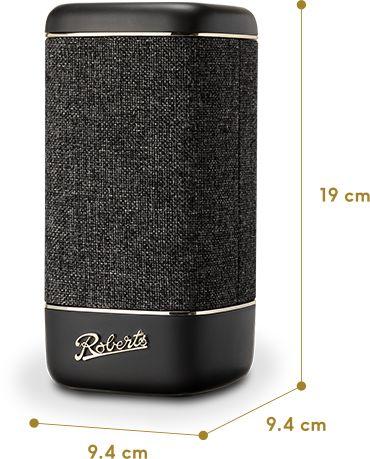 Immagine prodotto Roberts Altoparlante Bluetooth Beacon 335 - nero carbone (15 h, Porta USB)