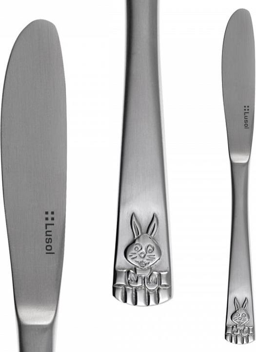 Actual product image Sola Children's cutlery set Lusol 755 Elite 4 pcs, silver