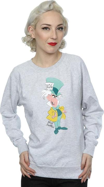 Actual product image Disney Womens/Ladies Classic Mad Hatter Sweatshirt (XS)