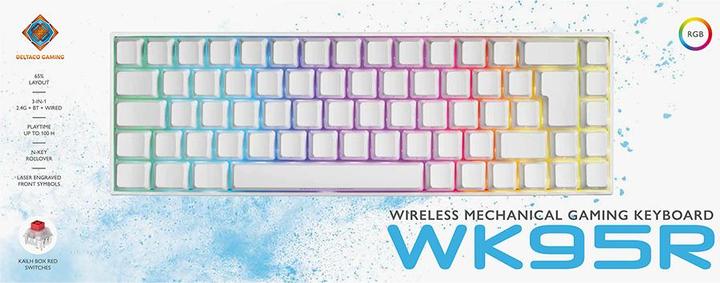 Actual product image Deltaco WK95R (CH, Wireless)