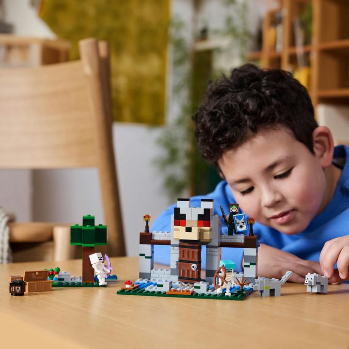 Produktbild LEGO Die Wolfsfestung (21261, LEGO Minecraft)