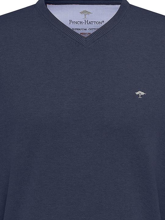 Produktbild Fynch-Hatton V-Neck Sweater night (M)