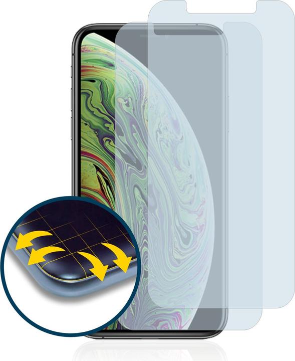 Image du produit BROTECT Full-Cover Protection (2 pièce(s), Apple iPhone XS)