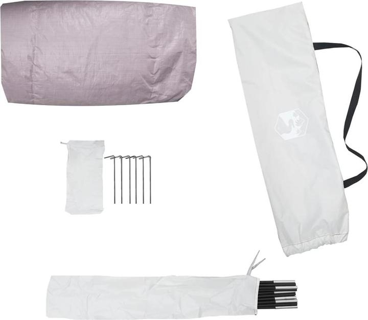 Produktbild VidaXL Strandzelt 3 Personen Wasserdicht (Strandzelt + Strandmuschel, 1.20 kg, 3 Personen)