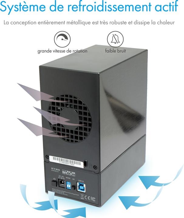 Actual product image Icy Box Ib-Rd3621u3 (3.5")