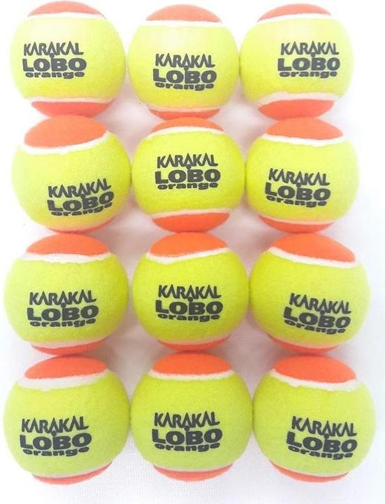 Image du produit Karakal Balles de tennis Lobo Low Compression (paquet de 12)