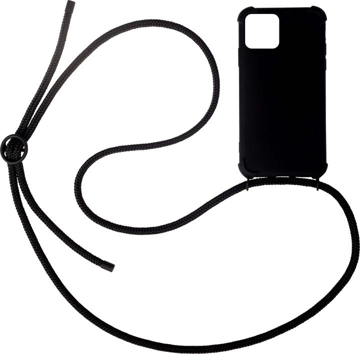 Produktbild Urbany's Necklace-Cover mit Kordel All Black matt (Apple iPhone 14 Pro Max)