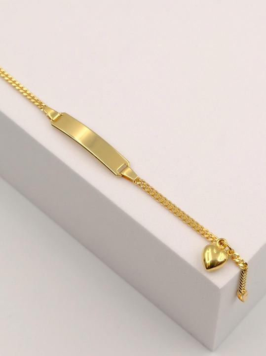 Actual product image Muau Heart (14 cm, 750/18 K Gold)
