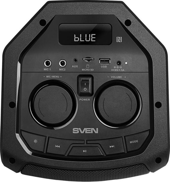 Actual product image Sven Speaker PS-710, black (, TWS, Bluetooth, FM, USB, microSD, LED-display, *h), SV-021696