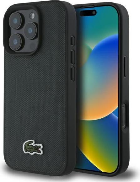Lacoste LCHMP16LPVCE iPhone 16 Pro 6.3" zielony/green hardcase Iconic Petit Pique (Apple iPhone 16 Pro)
