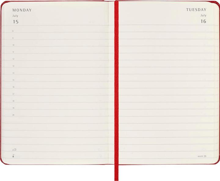 Nutritional values and ingredients Moleskine 2025 Soft Cover Planner (German)