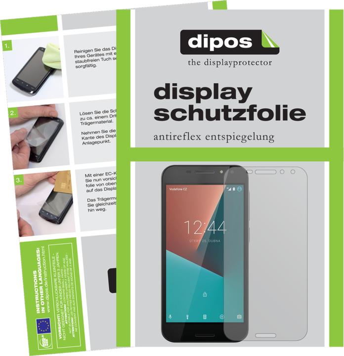 Produktbild Dipos Displayschutzfolie Antireflex (6 Stück, Vodafone Smart N8)