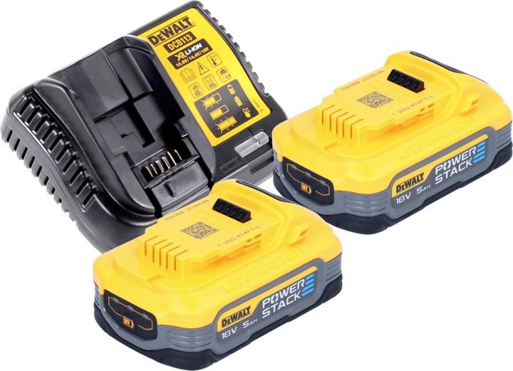 Actual product image DeWalt DCD 800 H2T Cordless drill driver 18 V 90 Nm Brushless + 2x rechargeable battery 5.0 Ah + charger + (Rechargeable battery operated)