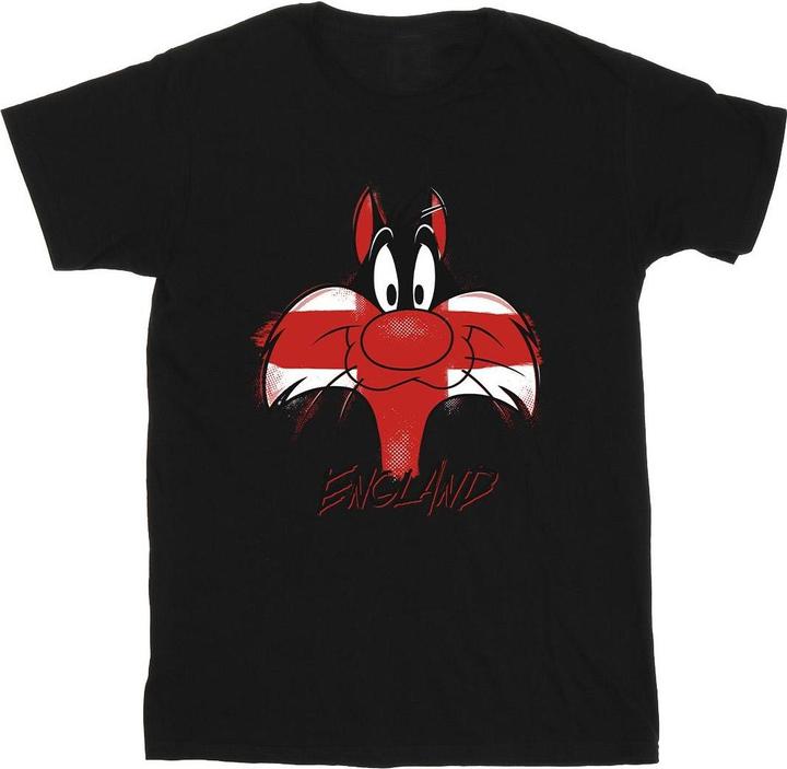 Produktbild Looney Tunes Sylvester England Face TShirt (L)