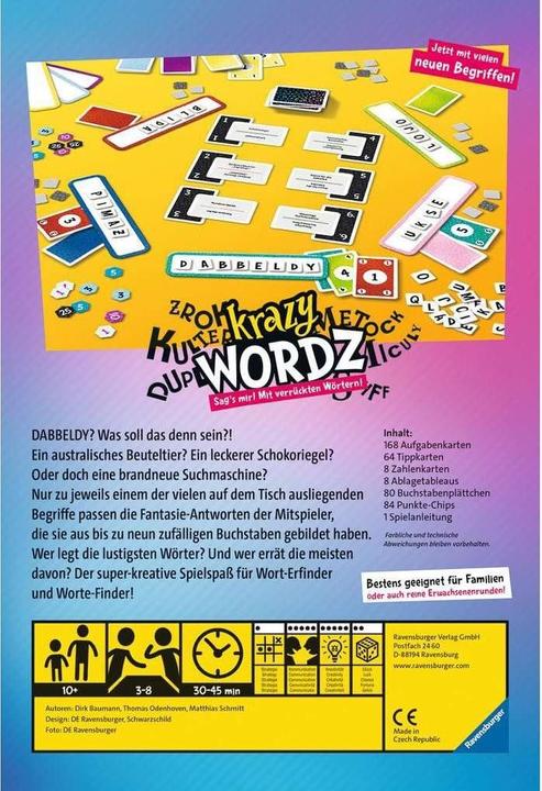 Immagine prodotto Ravensburger Krazy Wordz (Tedesco)